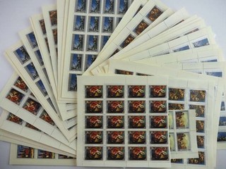 1981 Unione Sovietica; 300 serie di pittori georgiani nuovi di zecca/MNH Michel n. 5126/30
