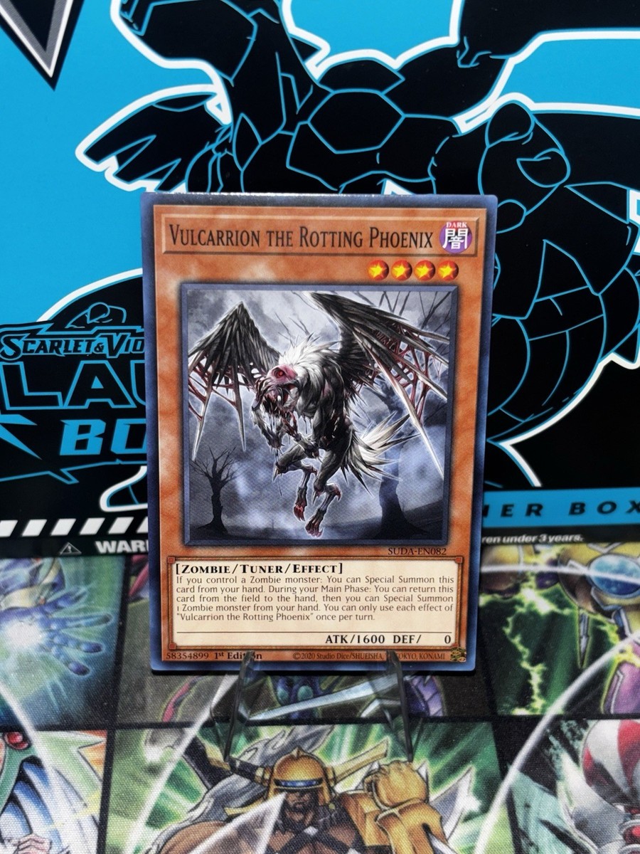 Vulcarrion the Rotting Phoenix SUDA-EN082 Supreme Darkness 1st