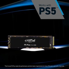 Image of Crucial P5 Plus 2TB M.2 PCIe Gen4 NVMe SSD CT2000P5PSSD8