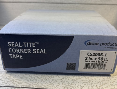 #ad Dicor CS200B 1 Seal Tite Corner Seal RV Roof Repair Tape 2quot;x50#x27; Roll Gray $22.00