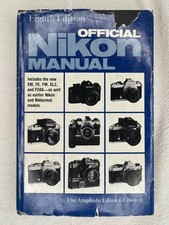 VINTAGE OFFICIAL NIKON MANUAL Eighth Edition by The Amphoto Editorial Board 