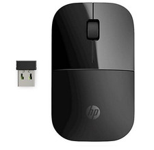 HP Z3700 Wireless Computer Mouse with USB Dongle Black