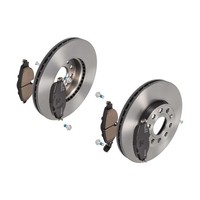 Brembo Bremsscheiben Ø288MM + BremsbelÄGe Vorne FÜR VW Golf VI Seat Leon VII