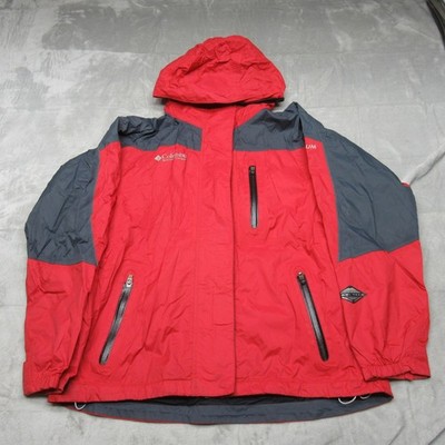 Columbia Titanium Jacket Womens Small Read Waterproof Lined Winter Skiing Wind