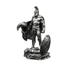 Leonidas 3 oz Gold Spartan 999+ Pure Silver Statue – Luxury Collectible Gift