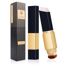 2-in-1 Foundation Stick with Brush - Color Changing, Hydrating, Lightweight