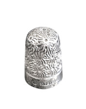 Antique Sterling Silver Thimble Birmingham 1907 by James Fenton & Son's