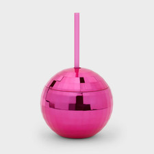 Hot Pink Disco Ball Cup 14 fl oz - Sprit