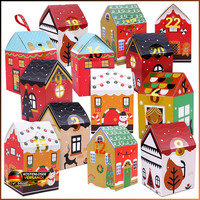 Adventskalender Zum BefüLlen 24 Boxen TüTen Mit Zahlenaufklebern Und BäNdern