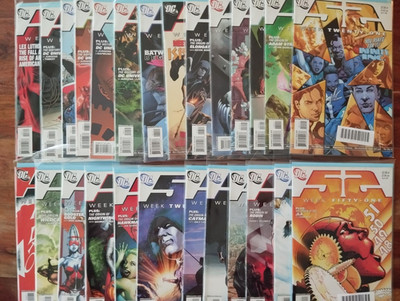 DC 52 Week Mixed Lot (2006)  / US-Comic / Bagged & Borded