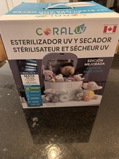 Coral UV Sterilizer  Dryer Baby Bottle Sanitizer UV Light NIB