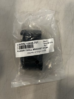 CPI 10608-701 Runway Wall Bracket Hardware 1.7'' x 2.2'' x 1.5'' Cable Runway