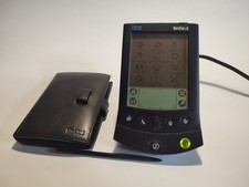 IBM WorkPad C3 Vintage 8602-50E PDA Palm OS Case / Cradle / Serial Dock TESTED
