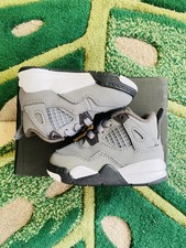 Nike Air Jordan 4 Retro TD - Cool Grey (BQ7670-007) UK 2,5