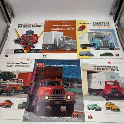 Vintage International Harvester Truck Brochure Lot 6 R B Line Loadstar DC-400 V8