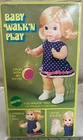 1968  Mattel WALK & TALK Doll Dress Clothes Blue & White Polka Dots