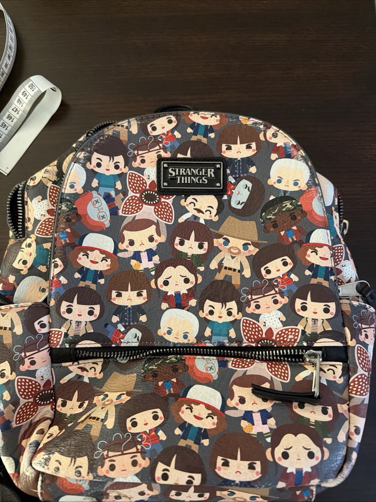 POPULAR STRANGER THINGS MINI BACKPACK WITH BLACK … - image 7