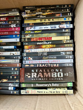 Mixed Lot Movie DVD Lot Mixed Titles thriller DVD Case Box Lot Multiple Discs-44