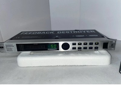 Behringer DSP 1100 Feedback Destroyer - Tested And Ready To Go Same Day Shipping