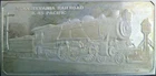 K4S Pacific Pennsylvania Railroad Locomotive 2.1 oz Sterling Silver Bar