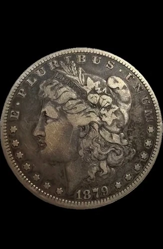1879 $1 Morgan Silver Dollar (Grade: Very Fine)