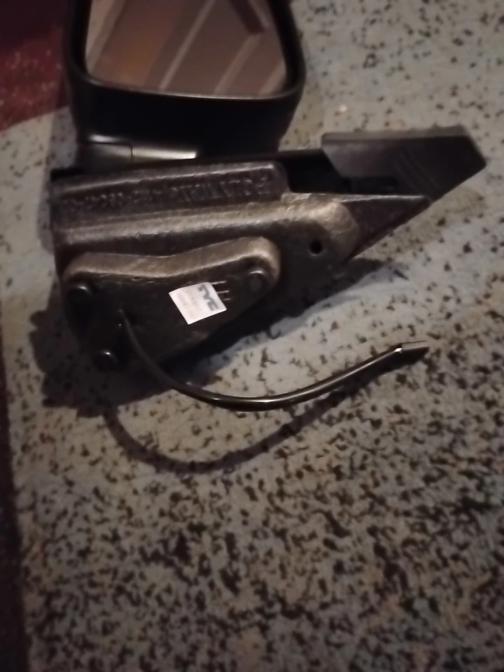 Espejo retrovisor eléctrico derecho Ford F-150 2004-2008 pasajero 3 pines negro manual plegable TYC Foto 2 de 2