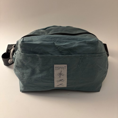 VTG Esprit Fanny Pack Hip Pack Butt pack Womens OS Blue Gorpcore Hip Bag Y2K