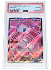 Pokémon 151 ~ MEW ex ~ PSA 10 ~ Full Art Ultra Rare ~ 193/165