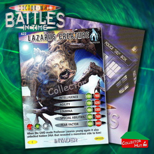DOCTOR WHO Battles in Time #376-600 INVADER RARE & COMMON CARDS YOU CHOOSE - Picture 47 of 212