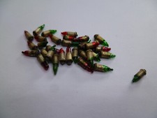 Anciennes ampoules de feux de signalisation  à culot Jouef