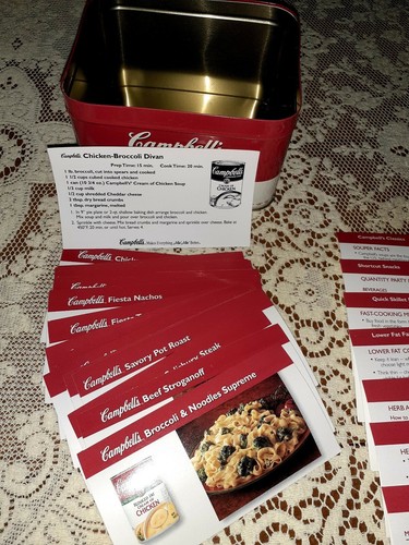 Campbell's Soup Can of Souper Recipes w/ cards AND COUPONS - Bild 4 von 12