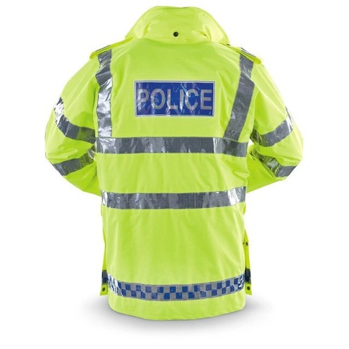 British Hi-Vis Waterproof Anorak - Picture 2 of 2