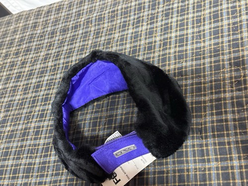 Vintage FERA Skiwear reversible headband purple - Picture 6 of 7