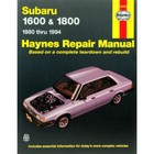 Revistas, manuales y catálogos de motor 1800 Subaru