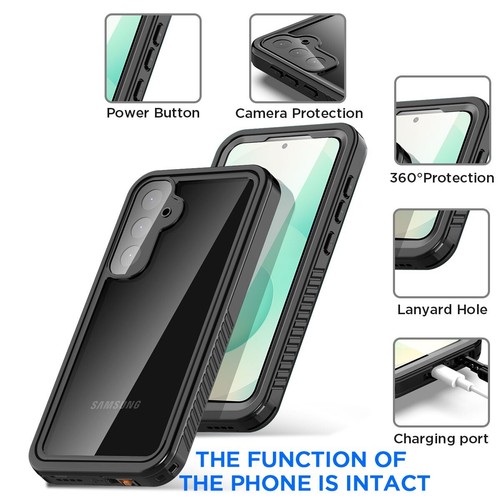 Fr Samsung Galaxy S25 Ultra S25+ Case Waterproof Shockproof Cover Screen Protect - Photo 14 sur 17