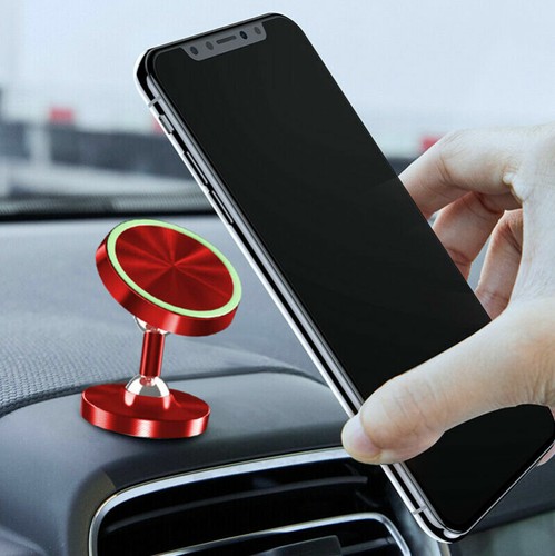 360° Universal Magnetic Car Phone Holder Dashboard Mount Stand For Cellphone GPS - Picture 17 of 22