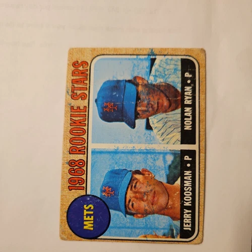 1968 Topps - 1968 Rookie Stars #177 Nolan Ryan, Jerry Koosman (RC)