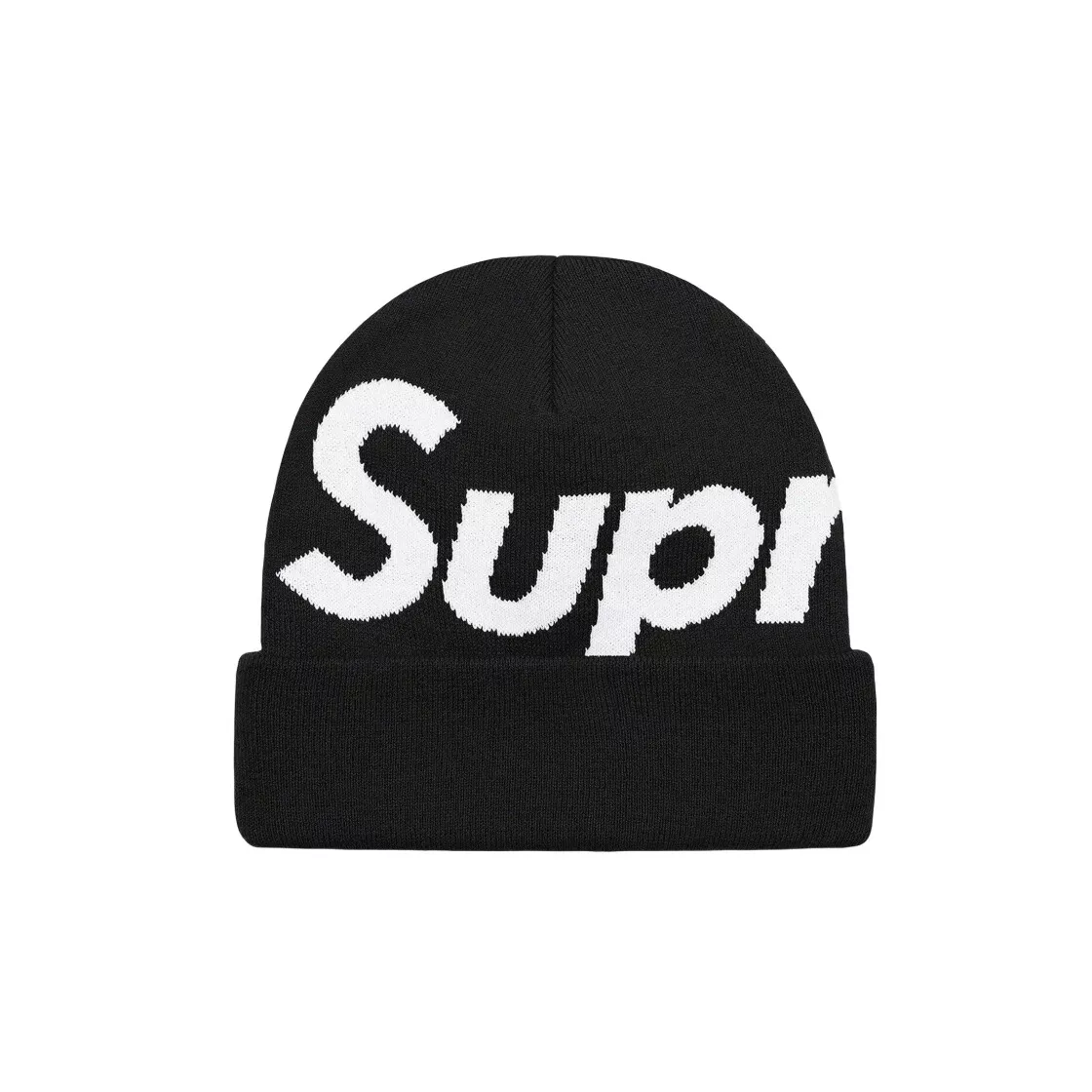 Bonnet noir Supreme Big Logo  
