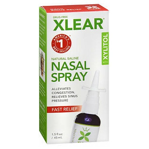 xlear natural saline nasal spray