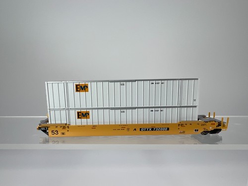 Kato #106-6115 N Scale Gunderson MAXI-IV Double Stack Car TTX 2 Excellent Cond. - Picture 6 of 15