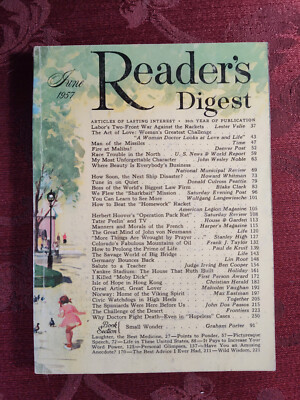 Readers Digest June 1957 Les Paul John Dos Passos Max Eastman Arturo Toscanini