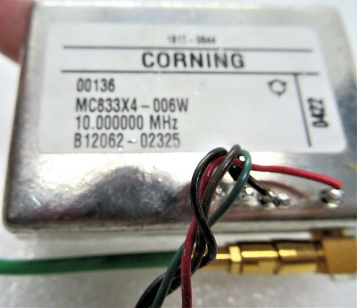 CORNING MC833X4-006W 10.000000Mhz 1813-0644 KRISTALLGESTEUERTER OSZILLATOR - Bild 5 von 6