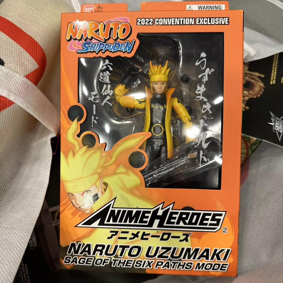  ANIME HEROES - Naruto - Naruto Uzumaki Sage of Six Paths Mode  Action Figure : Everything Else