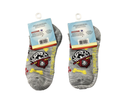 Nickelodeon Paw Patrol Kids No-Show Socks size 6-8 1/2 New Pair 2 Pairs - Picture 2 of 4