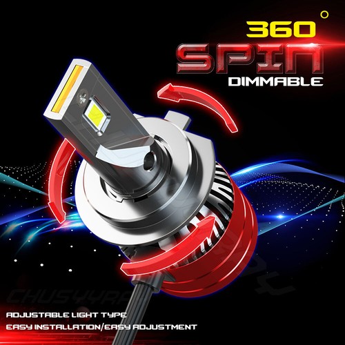 For Chrysler Crossfire 2004-2008 Combo 6x LED Headlight + Fog Light Bulbs Kit - Bild 6 von 18