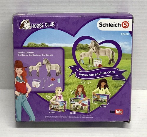 Kit trousse de premiers soins Schleich Horse Club Hannah jument et poulain islandais #42430 - Photo 2/2