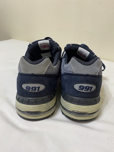 RARE NEW BALANCE CLASSICS M991NVB NAVY MADE IN ENGLAND MEN’S US SIZE 11 D - Picture 3 of 12