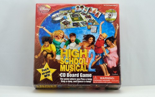 Disney High School Musical 2 CD Boardgame Music CD Included Cardinal Sealed - Picture 9 of 12