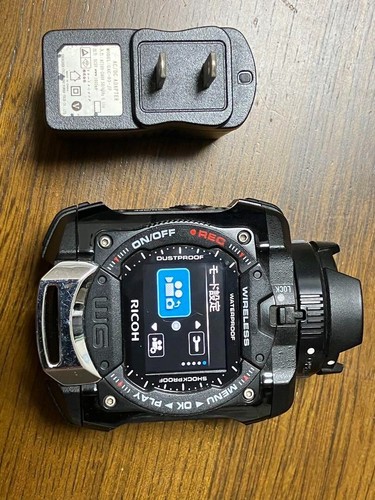 RICOH WG-M1 Waterproof Action Camera Color Black with Battery - Afbeelding 5 van 5