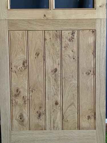 Exterior Double Glazed Front Door Solid Rustic Oak Stable Door Cottage 33”X78” - Picture 3 of 12